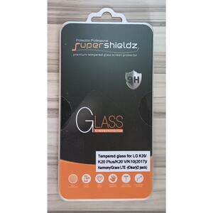 Screen Protector New Glass Saver Tempered 2X Supershieldz for LG K20 Series